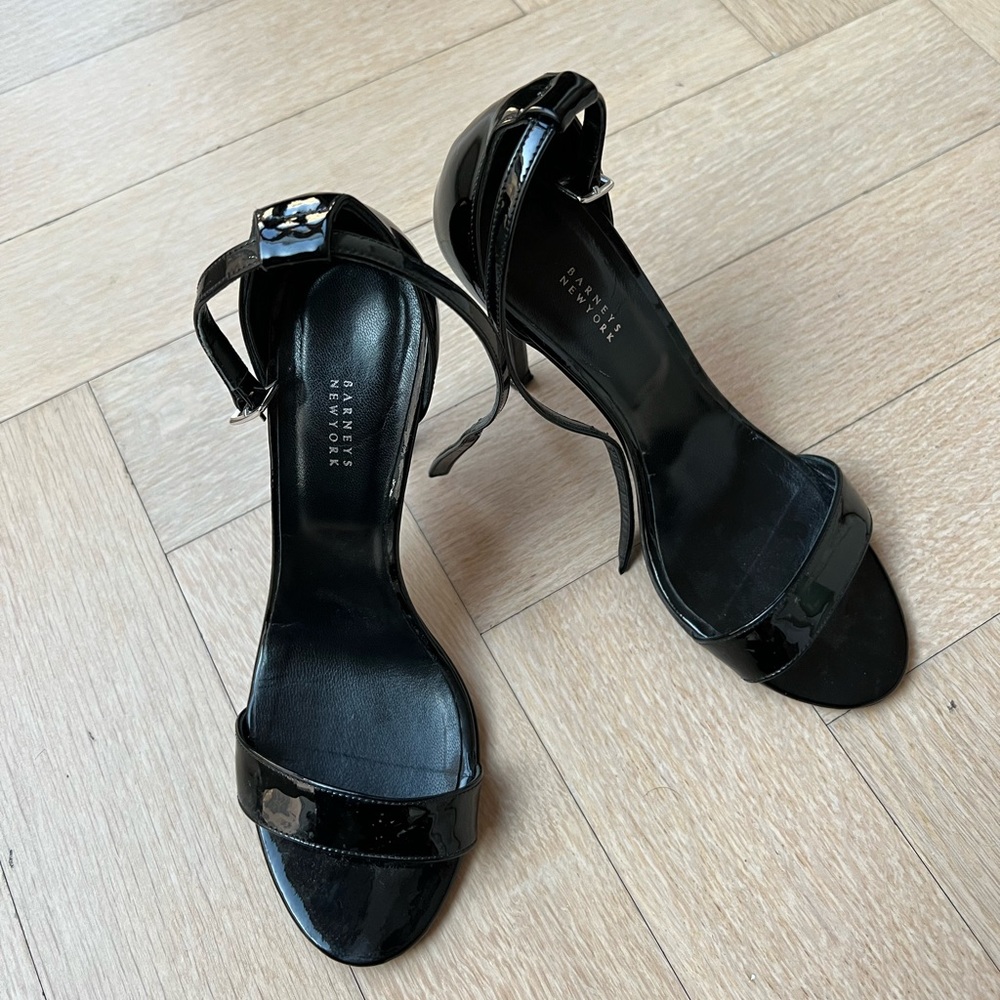 Barney’s NY open-toe pumps | Black | Size 38.5